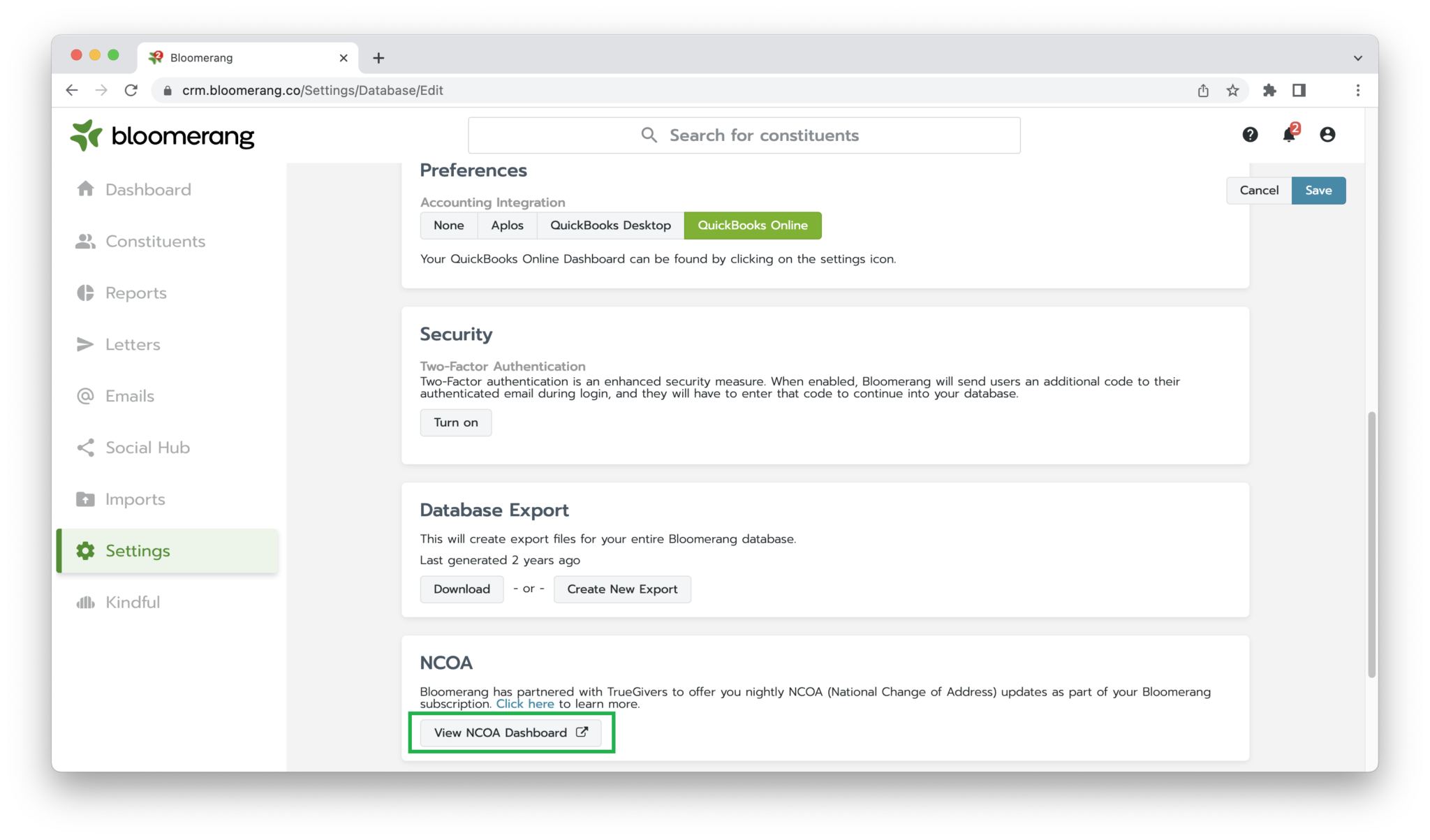Task Manager Bloomerg Update Process Bloomerang - Process - TrueGivers